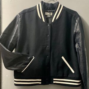 Navy Blue Varsity Jacket